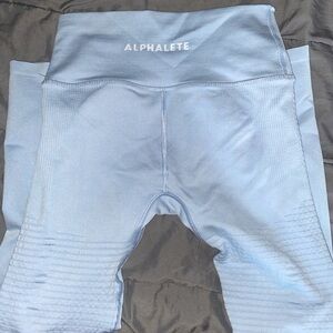 Alphalete Ice blue halo leggings